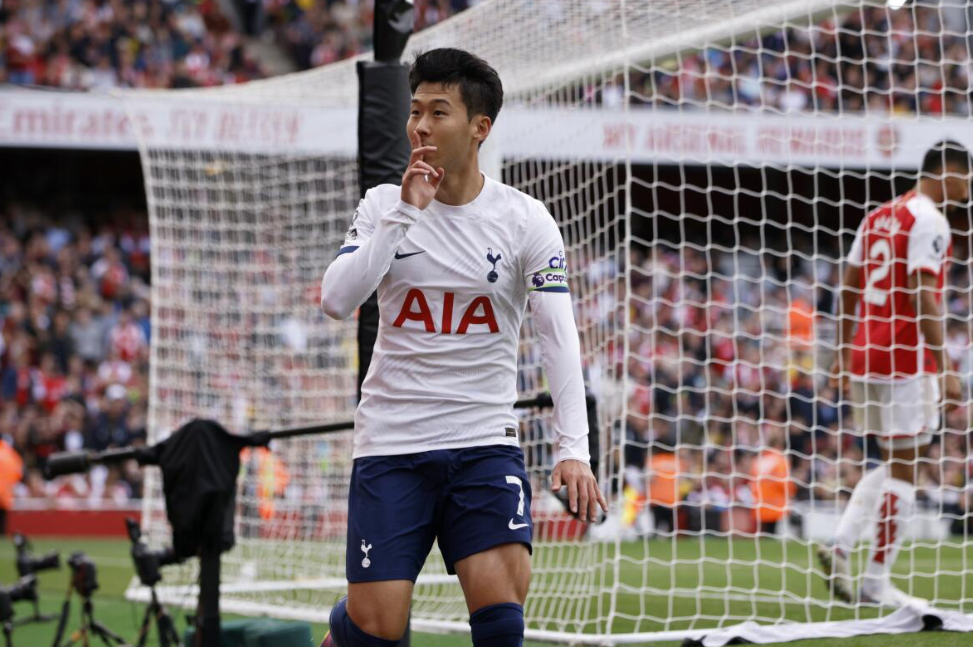 Valioliiga: Son teki kaksi maalia, Saka osui, Arsenal pelasi 2-2-tasapelin Tottenham Hotspurin kanssa